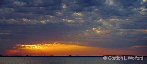 Aransas Bay Sunset 38580-1.jpg - Photographed along the Gulf coast near Rockport, Texas, USA.